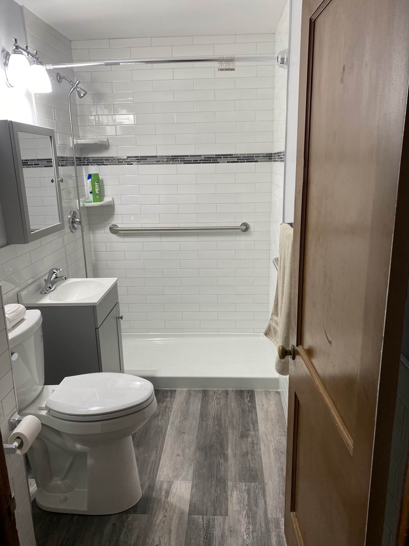Bathroom after remodel