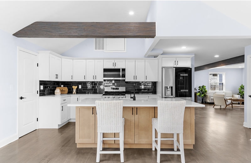 Kitchen interior renovation