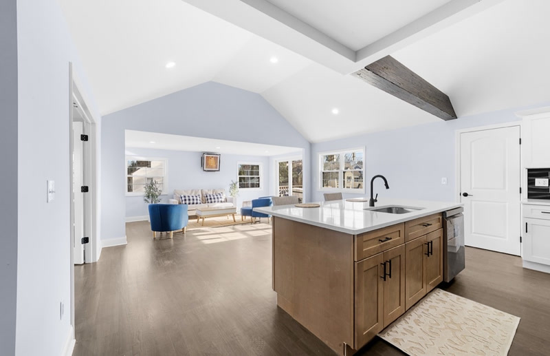 Open concept remodel