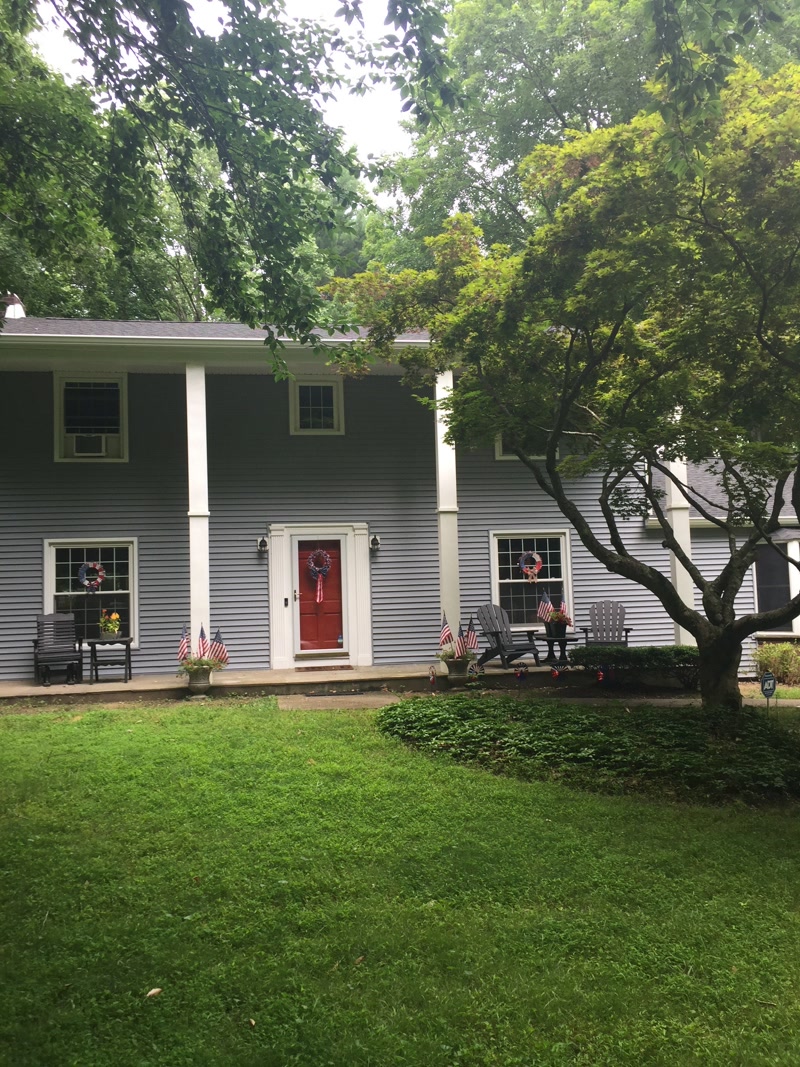 House after siding renovation